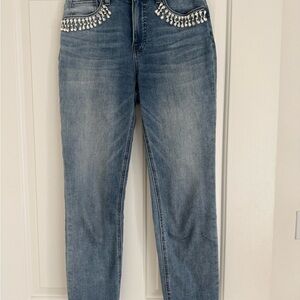 KUT from the Kloth “Rachael Fab Ab Mom Jean” – Size 2 – High Rise Stretchy